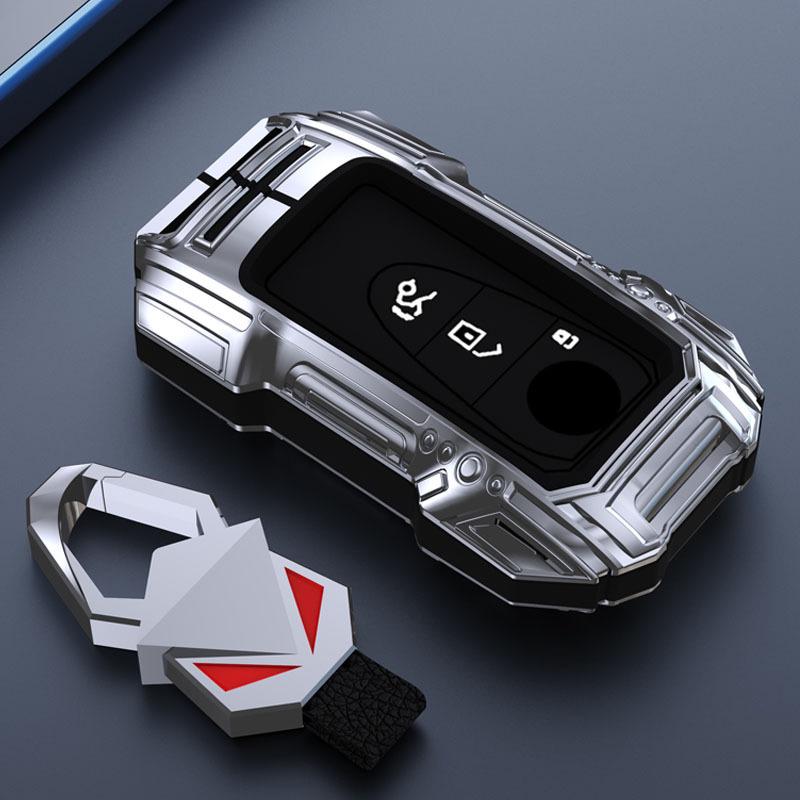 Mercedes Men's Key Case Protective Cover for E300L, C260L, A200L, GLC300L, GLA, and GLE models.