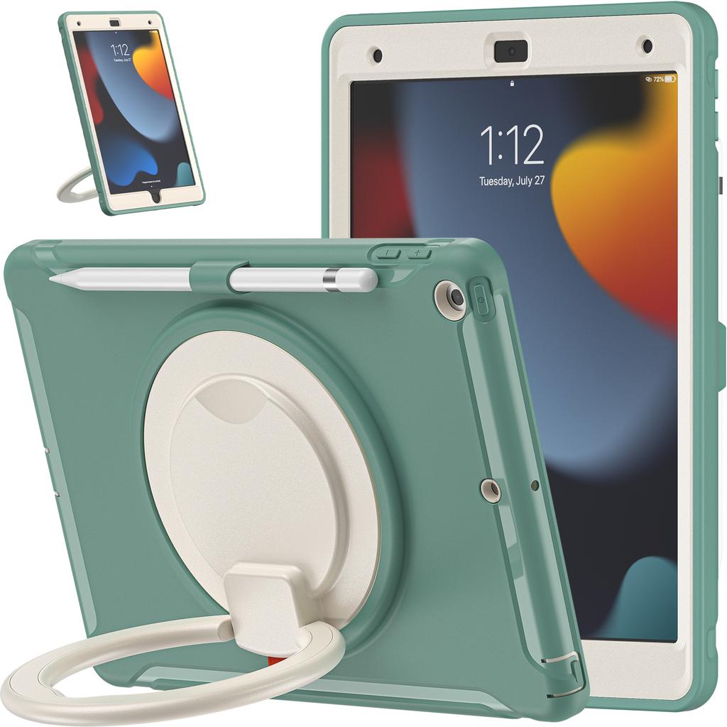 Case for IPad A16 2025 11th 10.9 2022 10th 10.2 7th 8th 9th Gen Air 3 2 1 Pro 10.5 9.7 2017 2018 Rotating Armor Cover Shockproof