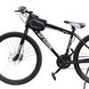 Waterproof Bicycle Top Tube Bag with Mobile Phone Holder and Saddle Storage