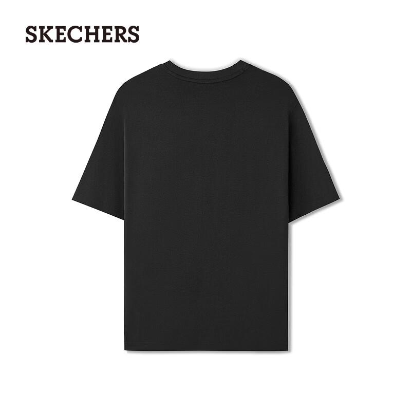 Skechers Unisex Knit Short Sleeve Anti-Bacterial Breathable T-Shirt L226U007