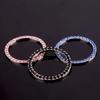 Car with Drill, One Key Start Ring, Circular Decoration, Engine Ignition Ring, Flashing Rhinestone Decoration Accessories