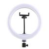 8-Inch Desktop Ring Light with 10-Inch Mobile Phone Holder for Live Streaming and Beauty Photography