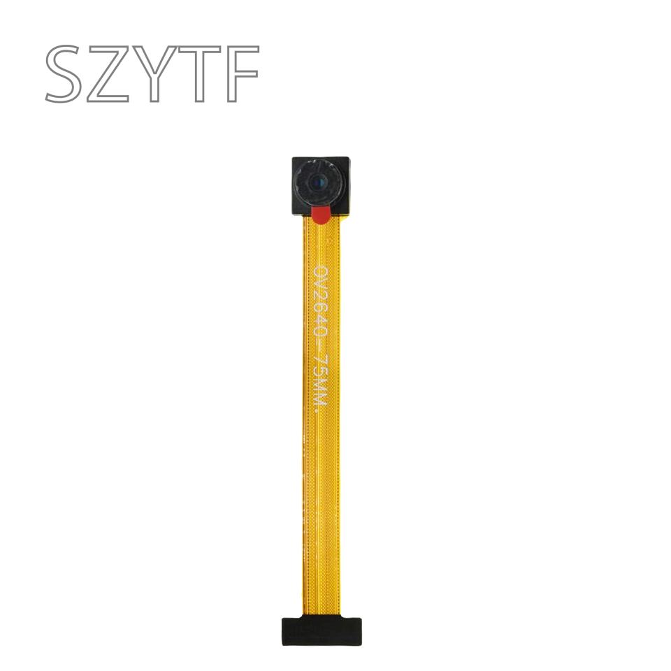 OV2640 2MP Camera Module 75mm FPC Cable 24Pin DVP 68 120 160 Degree Fisheye Wide Angle Lens for ESP32 CAM ESP32-CAM K210 STM32
