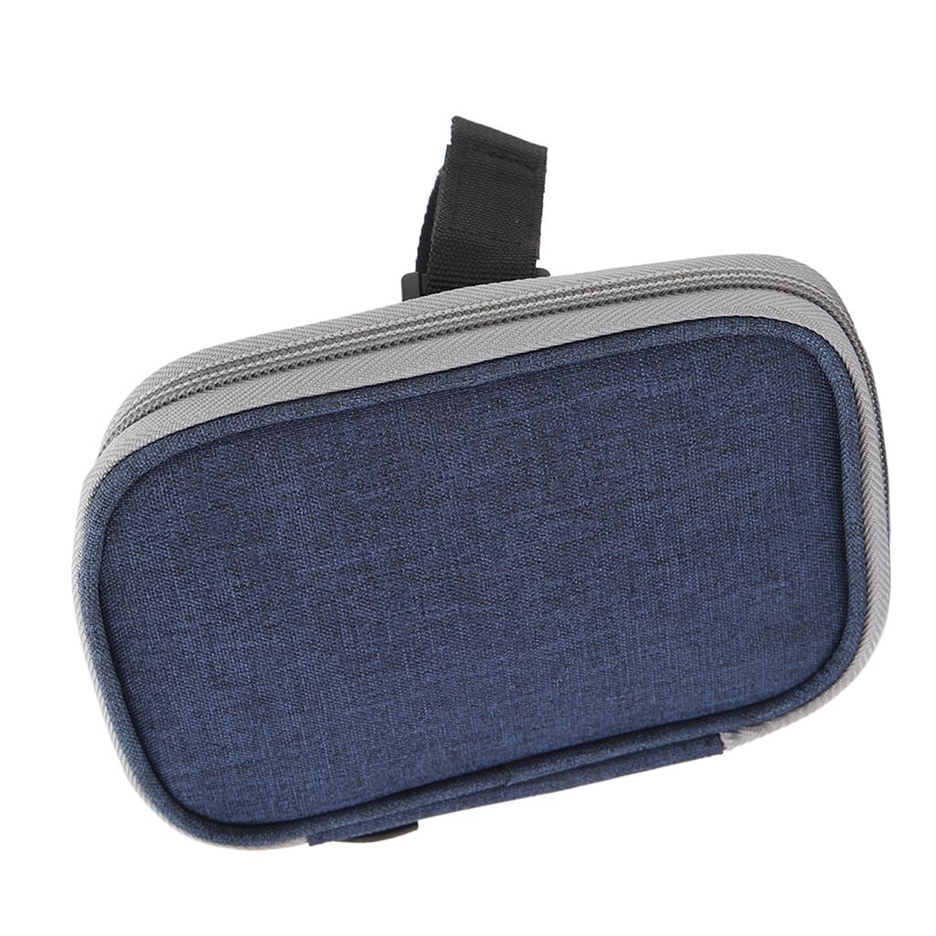 Cyan Water Bottle Pouch Simple Stylish Non Slip Waterproof Portable Water Bottle Wallet Cyan