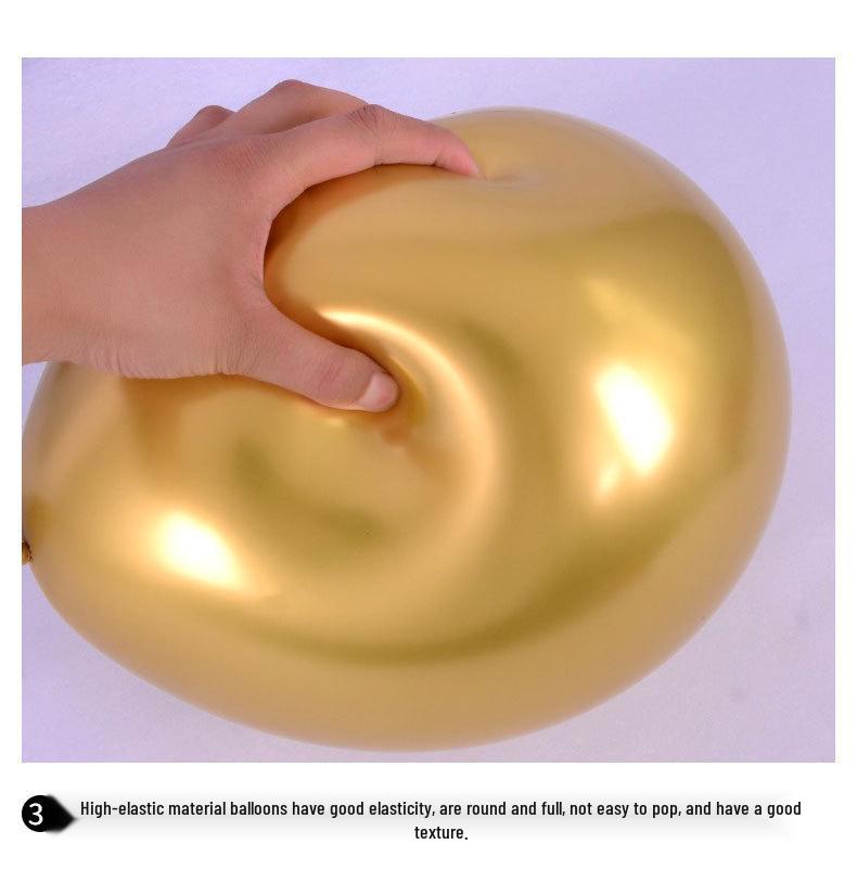 Mixed Metal Balloons: 5, 10, 12, 18, 36-Inch Party Decorations