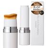 KAMIKA Seidiger Stick mit Weißer Pure White Foundation, die sich in Ihre Eigene Stick Glow Skin Foundation verwandelt, All-in-One Foundation, SPF50/PA+++, Pinsel,