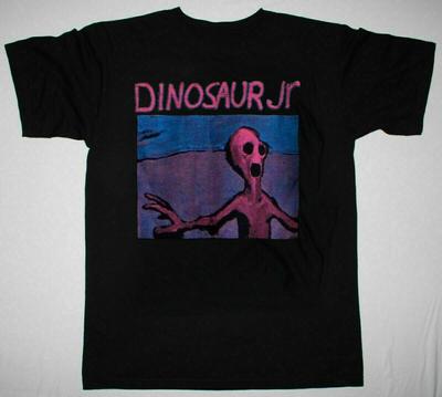 Dinosaur Jr Algodón Pesado Negro Todas las Tallas Camiseta para Hombre y Mujer MM1568