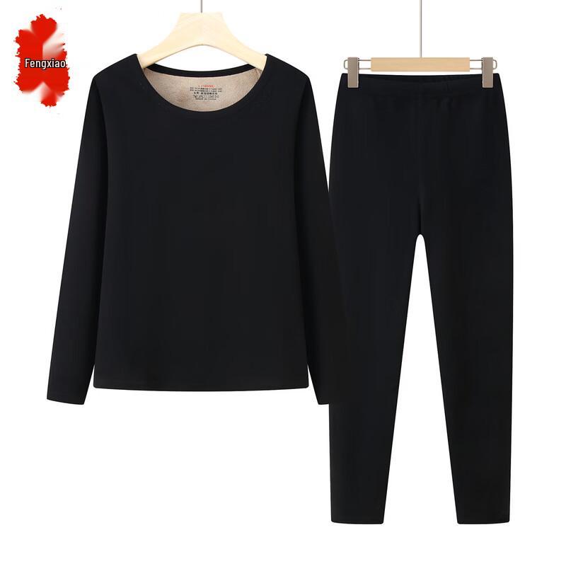 Fengxiao Women's Thickened Thermal Underwear Set