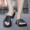 Summer Men Slippers Indoor Home Slides Bathroom Shoes Breathable Outdoor Sandals Clogs Beach Slippers Flip Flops For Male 38-49