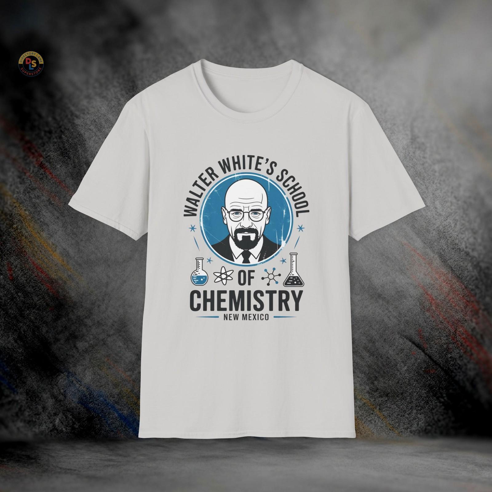 Walter White School of Chemistry Breaking Bad T-Shirt | Softstyle Tee XL
