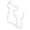 Cat Shape Neon Light Innovative Decorative Night Light for Home Party Bar Dormitory Decoration