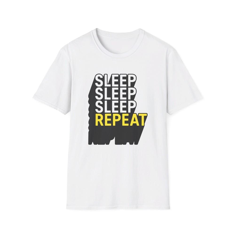 Sleep Sleep Sleep Repeat T-Shirt, Sleepyhead Shirt, Love Sleeping, Sleeper Shirt
