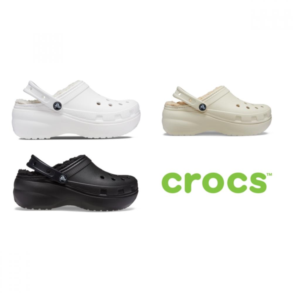 

Crocs Classic Platform Linked Clogs Women Special Exhibition white (100)/W6(230mm)