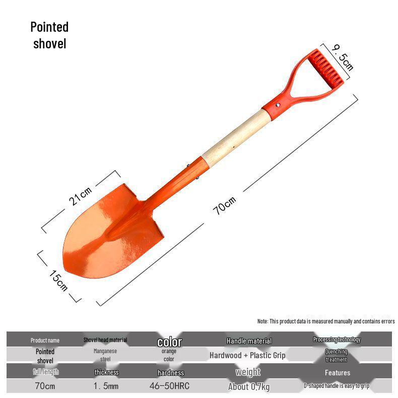 

Portable Multifunctional Manganese Steel Military Outdoor Shovel for Gardening and Landscaping