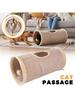 For Self Entertainment & Relaxation Foldable Plush Cat Tunnel Seasons Universal Dirt-resistant Pet Supplies Pet Cat Plush Tunnel