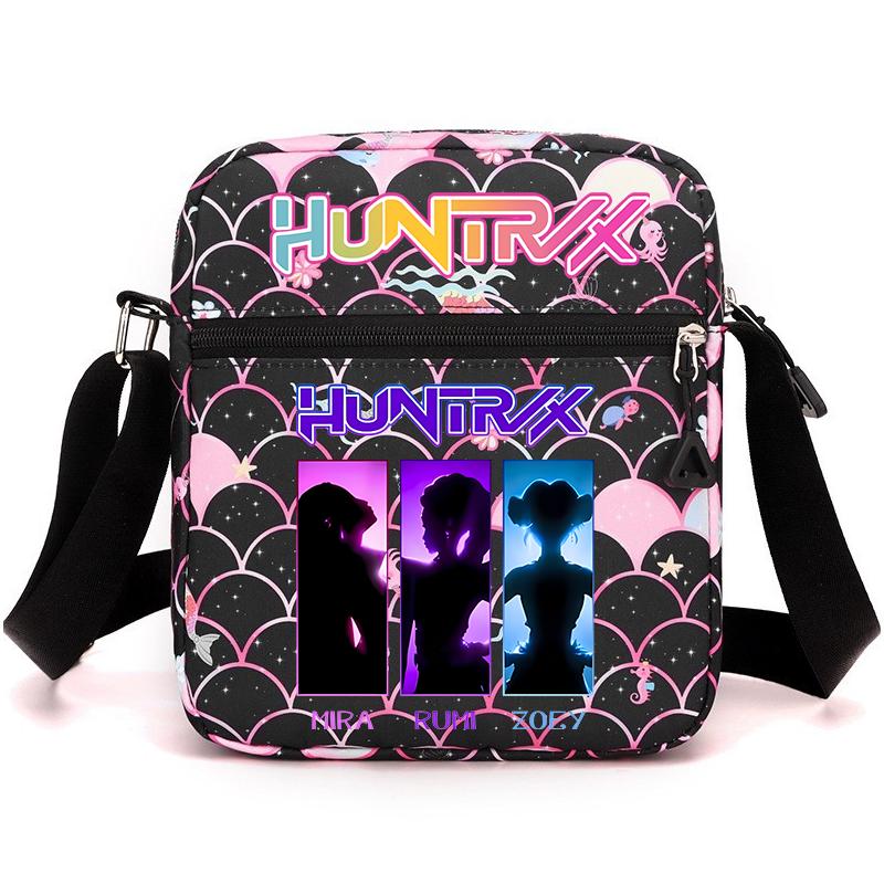 MARKET-1 voor De Eenzijdige Schouder Mobiele Telefoon Tas k pop Messenger Tas Oxford Rugzak Cadeau Draagbare reiscadeau Opbergrugzak pink