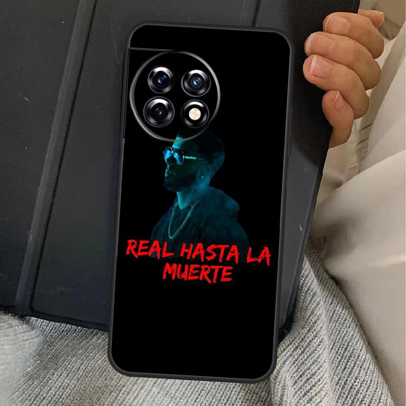 Anuel AA Real Hasta La Muerte Case For OnePlus 11 10 9 8 Ace Pro 11R 9RT 10T 8T OnePlus Nord N20 N10 2T CE 2 Lite Cover