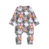 Family Matching Halloween Print Pajama Set Long Sleeve Top and Pants for Parents and Kids