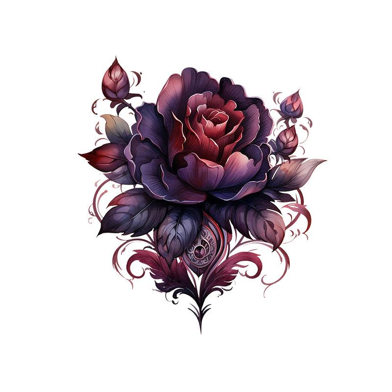 

Наклейки на стену с цветами для гостиной, домашнего декора на Хэллоуин, дивана, фона, стеклянной отдирки и наклейки на стену 30x30CM разноцветный