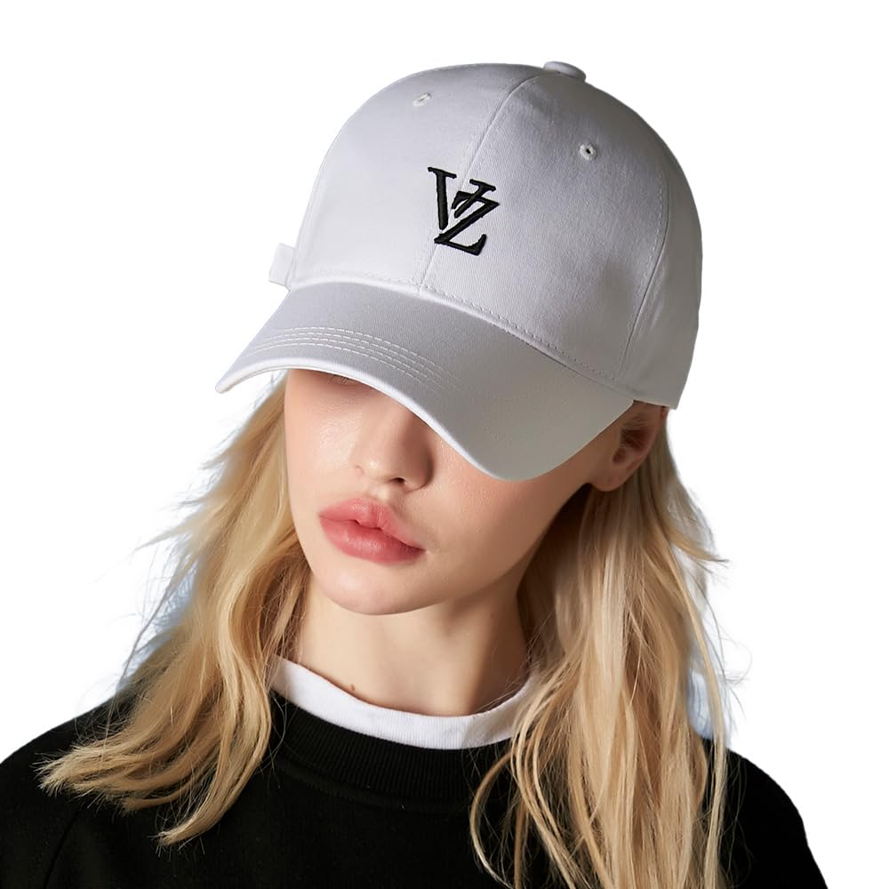 

3D Monogram logo over fit ball cap White [VARZAR] белый