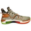 Li Ning Flash 6 Premium Thanksgiving Performance Durable Breathable Mid-Top Basketball Shoes Men sneaker Green ABAP071-4