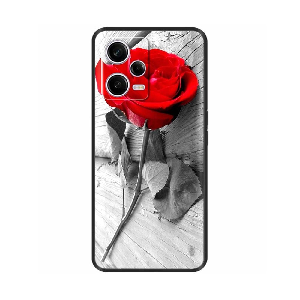 For Xiaomi Redmi Note 12 Pro 5G Case Note12 Cartoon Soft Silicone Back Cover For Redmi Note 12 Pro Note12 Pro Plus Phone Cases