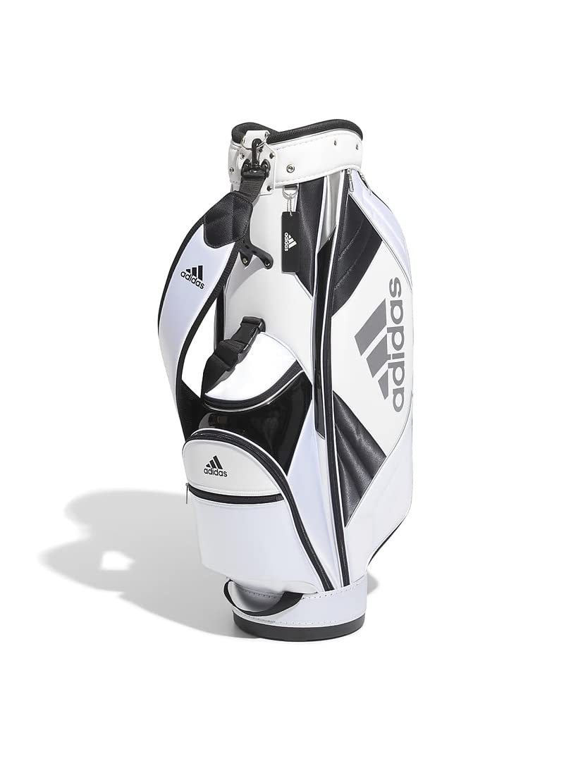 

Golf Caddy Bag MBF64 [Adidas Golf] Men s White/Black