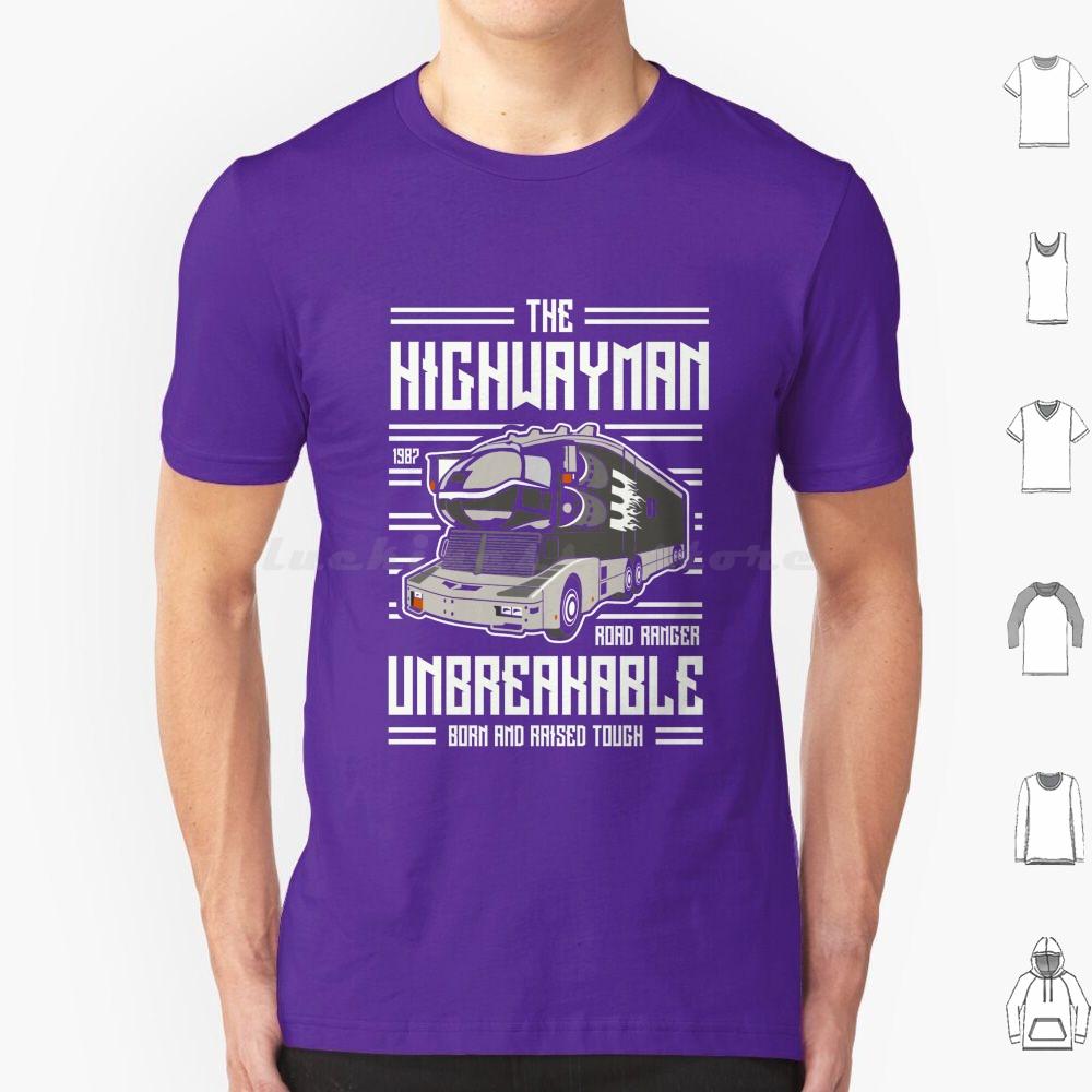 The Highwayman T Shirt Cotton Men Women DIY Print Highway Man Truck Car Rider Tv Show 1980 Usa American Geek Hero Superhero