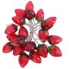 9.8ft 20LEDs Fruit String Lights Battery Operated Strawberry Lamp String Lights For Christmas Parties