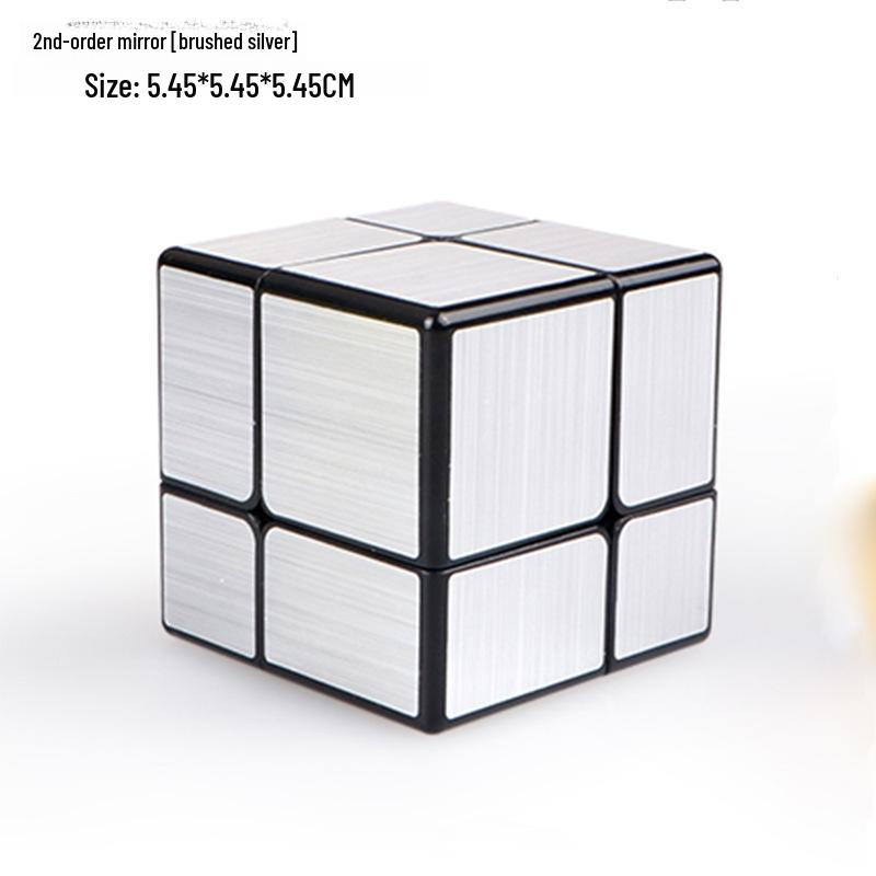 Qiyi 3x3 Zauberwürfel und Pyramide Ahornblattform Rotationsspielzeug Set für die frühe Bildung von Kindern