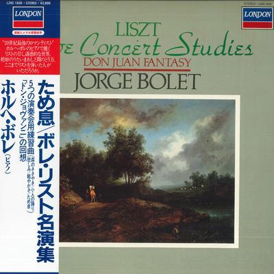 LP Record JORGE BOLET - List: Sigh / 5 Concert Etudes L28C1836 LONDON 1979 Japan Obi Classical Used