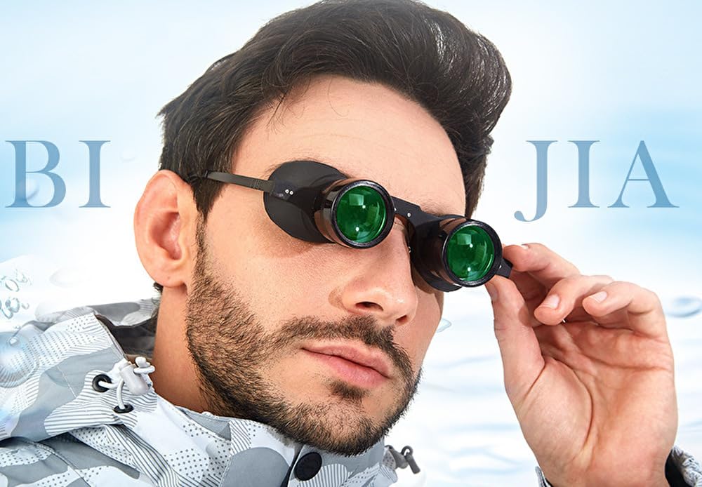 Magnification 10x Glasses Type Binoculars Eye Width Adjustable