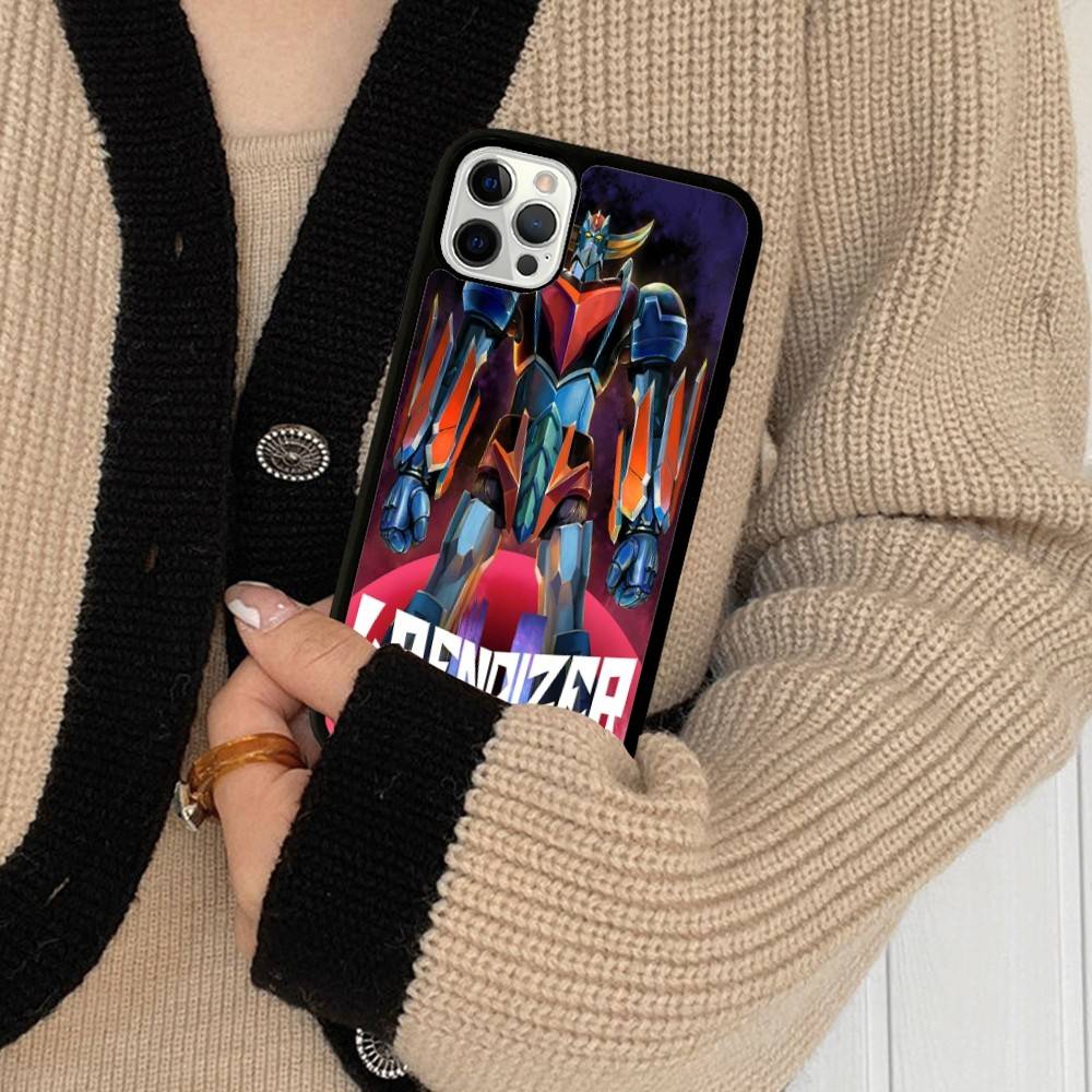 

UFO R-Robot G-Goldorak For IPhone 17 16 Pro Max Air 15 14 13 12 Mini Plus 11 Hard PC+TPU Phone Back Cover iPhone 13pro max