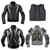 Herren Schutz PU-Leder Winddichte Motorrad Rennjacke - Warm, Sturzsicher, Offroad Ausrüstung