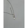Used Pandora Moon & Blue Sky Dangle Charm Necklace