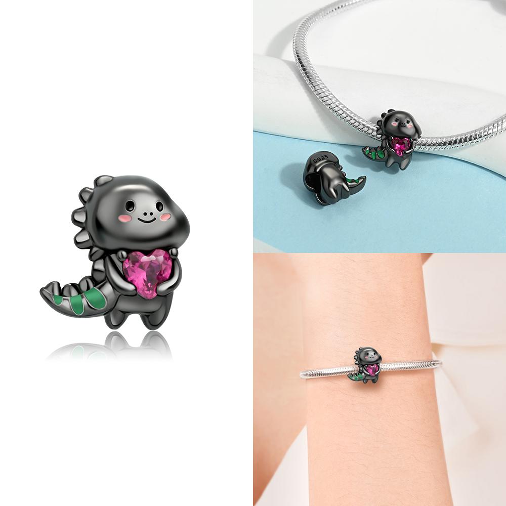 Broken Bird Egg Dragon Eggs In Blue Ice Beads Charms Fit Bracelet Diy Friend Gift Children'S Day Diy Necklace Women