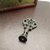 2Pcs Furniture Knobs and Pulls for Cabinets Door Antique Bronze Cabinet Wardrobe Drawer Closet Pull Handle for Wooden Box