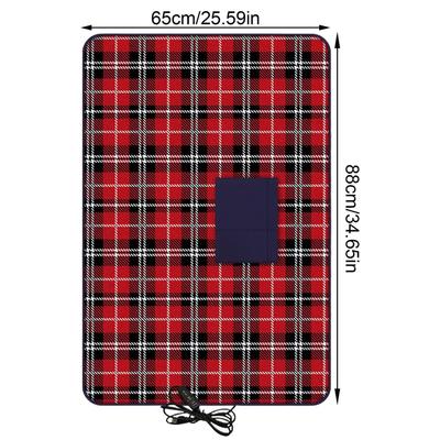 USB Heated Blanket with Timer, Full Body Warming Shawl for Shoulder Neck Back Pain Relief In Office Car & Home Use