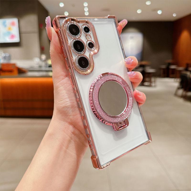 Противоударный прозрачный чехол для телефона Samsung S24 Ultra S24 Plus S23 Ultra A15 A25 — фото 3