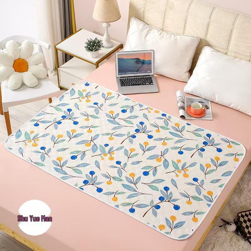 Washable Waterproof Incontinence & Menstrual Care Pad - Non-slip Bed Protection for Adults & Children