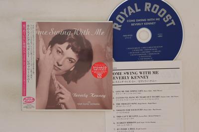 CD BEVERLY KENNEY - Come Swing With Me TOCJ9732 Roost Records 2012 Japan Obi Jazz Used
