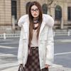 Pie Overcome Women's Medium and Long New Winter Loose Velvet Thickened Cotton-padded Jacket Tooling Jacket