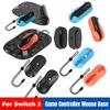2PCS Gaming Controller Mouse Ergonomic Mini Portable Mice Handle Stand Holder &Mouse Pad for NS2 for Switch 2 Joy-Con Controller