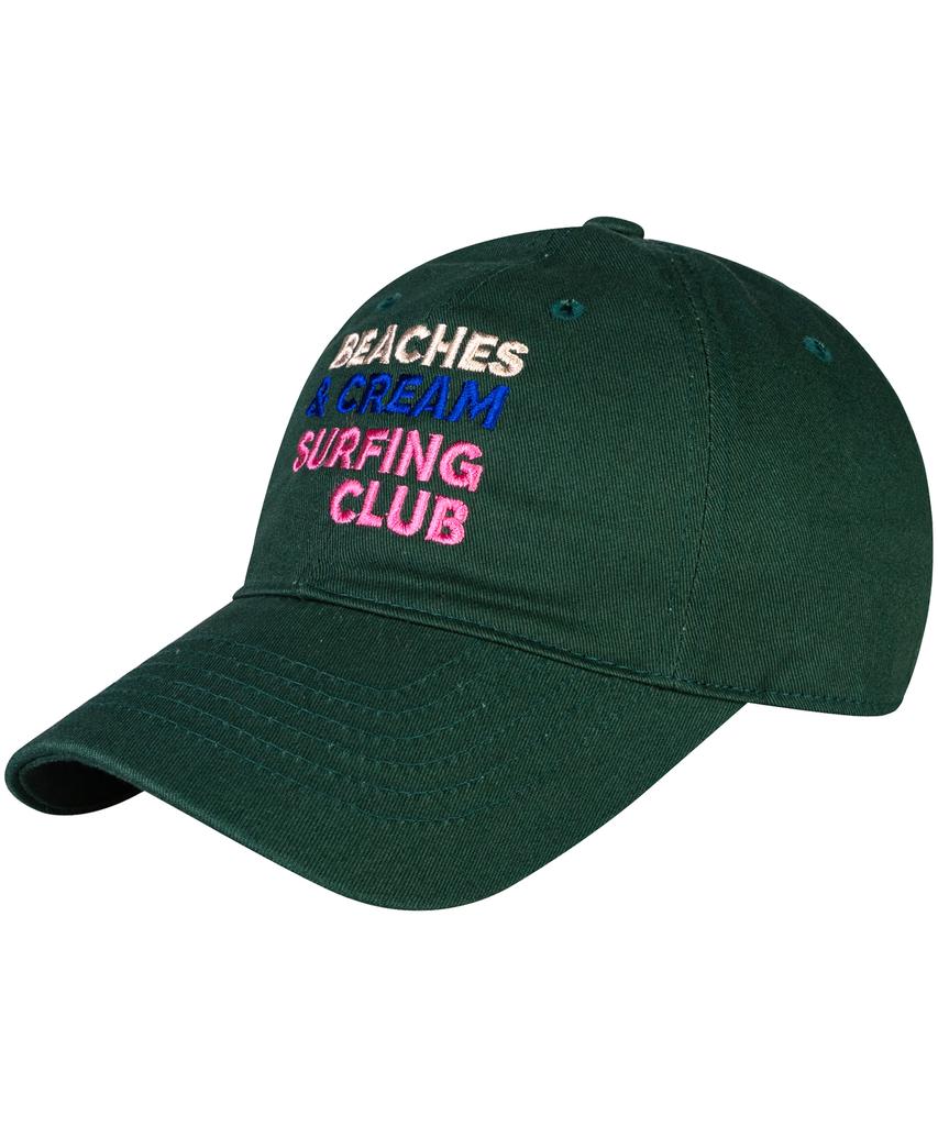 Bichiseuaenkeulim Surfing Club Ball Cap-Dark Green