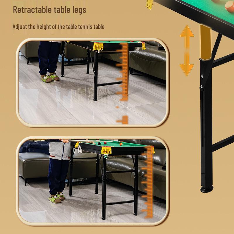 Children's Folding Pool & Table Tennis Set - Interactive Parent-Child Toy