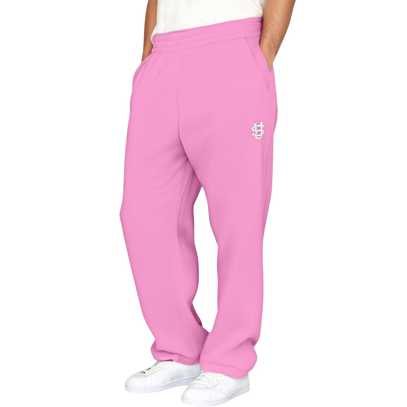 

Мужские спортивные повседневные брюки для бега, легкие походные рабочие брюки, уличные брюки XL розовый