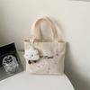 Japanese Harajuku handbag new canvas bag Korean version cute shoulder bag large capacity letter printed bag