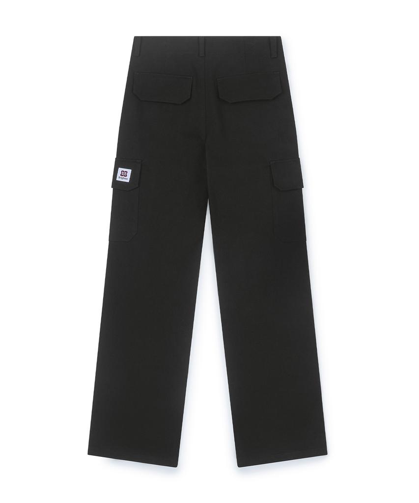 Beulaiteun Scarlet Cargo Pants Black