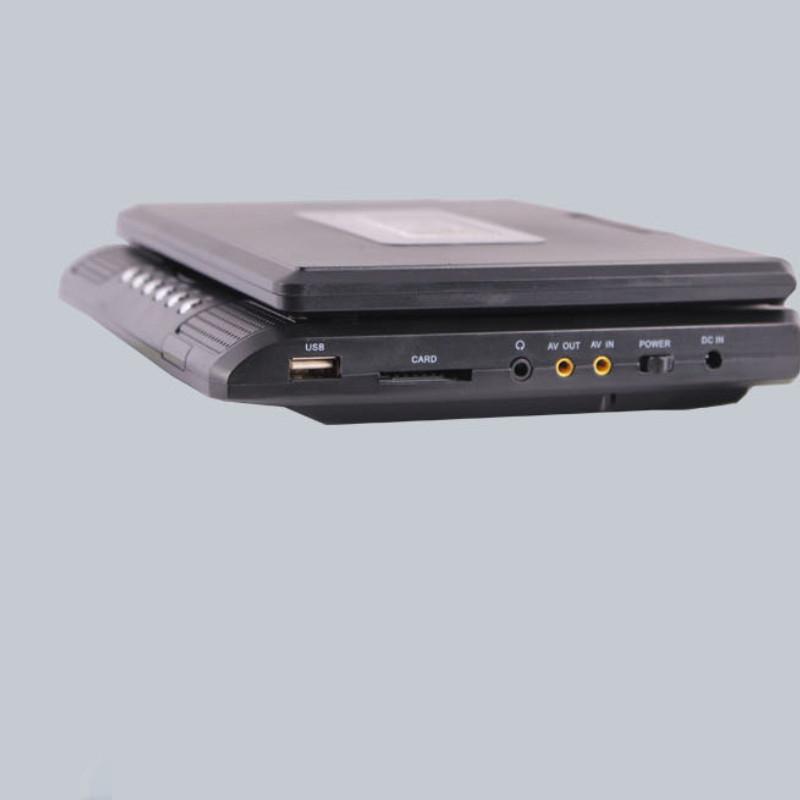 7.8-inch 270 Degree DVD Player Portable Intelligent Power-off Memory Function EVD Video Player Rotating Widescreen CD Player