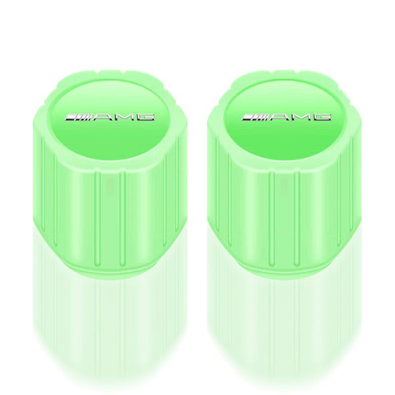 

4 шт. Светящиеся колпачки для вентилей автомобильных шин, эмблема, аксессуары для Mercedes-Benz AMG C500 C200 C300 A B C E GLA CLA GLK GL ML GLE W204 W205 W203 W211 W212 красный